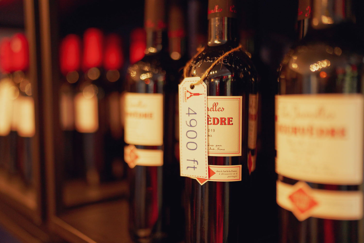 french wine range of Le Troquet Bistrot Francais Budapest