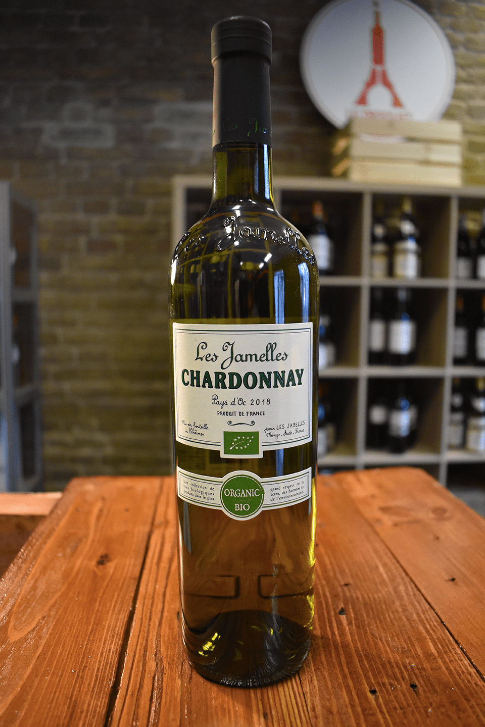 Chardonnay Organic 2018, Pays d'Oc - Les Jamelles