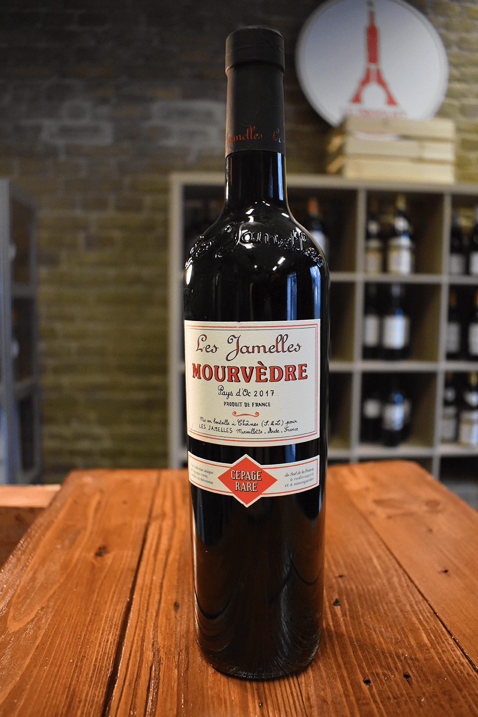 <transcy>Mourvèdre, Ritka szőlőfajta 2017, Pays d'OC - Les Jamelles</transcy>