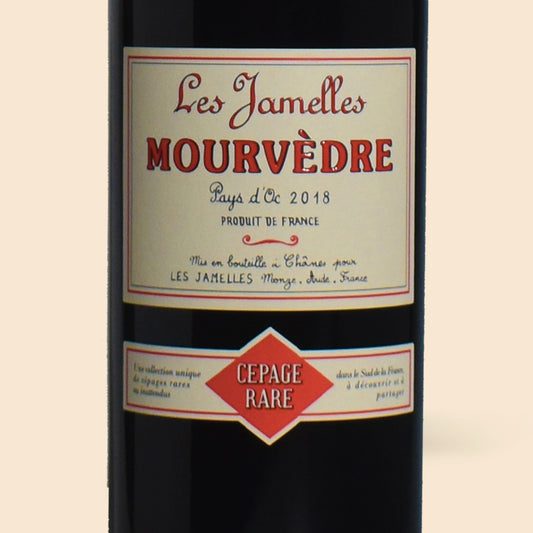 Mourvèdre Rare grape variety Red Wine from France.